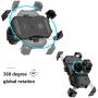 JHVW Bike Phone Mount,360°Rotation Bicycle & Motorcycle Handlebar Phone Holder for iPhone Android GPS Other Devices Between 4 to 7 inches