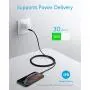 Anker iPhone 11 Charger, USB C to Lightning Cable [6ft Apple Mfi Certified] Powerline+ II Nylon Braided Cable for iPhone SE / 11 Pro/X/XS/XR / 8 Plus/AirPods Pro, Supports Power Delivery (Upgraded)