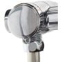 AquaDance 7" Premium High Pressure 3-Way Rainfall Combo for The Best of Both Worlds-Enjoy Luxurious Rain Showerhead and 6-Setting Hand Held Shower Separately or Together - Chrome Finish - 3328