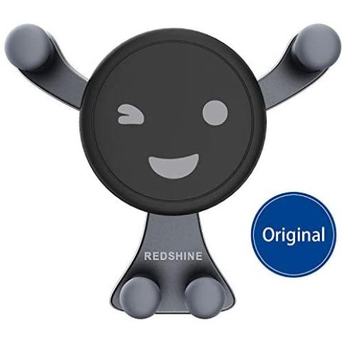 REDSHINE Car Mount Phone Holder Automatic Locking Universal Air Vent GPS Cell Phone Holder for Car for iPhone X/8/7/7P/6s/6P/5S, Galaxy S5/S6/S7/S8/S9,Note8 Google, LG, Huawei and More (Black1)