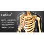 The Backpod - Premium Treatment for Neck, Upper Back and Headache Pain from Hunching over Smartphones and Computers. Great for Costochondritis, Thoracic Motion and Perfect Posture
