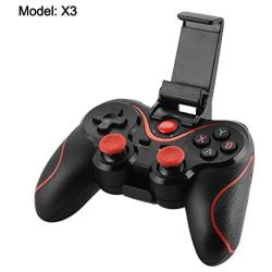 Bonega X3 Wireless BT Game Controller Joystick Gamepad with Phone Holder for Android iOS Smartphone Tablet PC TV Box Windows (Renewed)