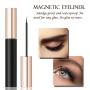 Dolanus Magnetic Eyelashes, Magnetic Eyelashes Natural Look, Magnetic Eyeliner and Lashes with Applicator(3 pairs)