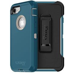 OtterBox DEFENDER SERIES Case for iPhone SE (2nd gen - 2020) and iPhone 8/7 (NOT PLUS) - Retail Packaging - BIG SUR (PALE BEIGE/CORSAIR), Single