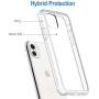 JETech Case for Apple iPhone 11 (2019), 6.1-Inch, Shockproof Bumper Cover, Anti-Scratch Clear Back, HD Clear