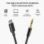 Back Bay 3-in-1 Wireless & Wired USB-C Headphones [Bluetooth, USB Type C, Aux 3.5mm Cables] Sweatproof Earbuds Bass Earphones. Pixel, Note, Galaxy