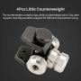 ULANZI PT-4 Universal Gimbal Counterweight Compatible for DJI Osmo Mobile 2 / Zhiyun Smooth 4 / Smooth Q/Feiyu Vimble 2 / Evo Gimbal Stabilizer Applied Balance to Moment Anamorphic Lens