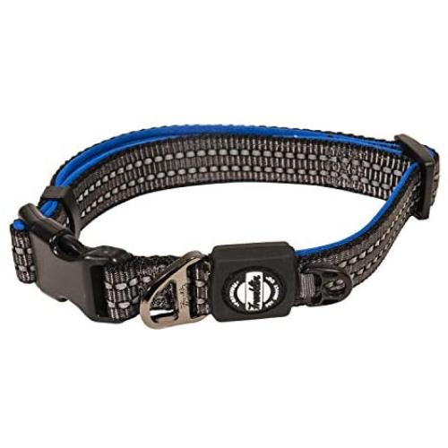Franklin Pet Supply Nylon Dog Collar – Reflective – Comfort Fit – Neoprene – Adjustable