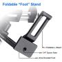 Phone Holder Adapter for Tripod Stand, Arca QR, 1/4" Screw Mount, 360 Degree Ball Head Rotate & Tilt Vertical & Horizontal, On Table Phone Stand, Fits iPhone 6 7 8 X 11 Pro Se Samsung Phone Clamp