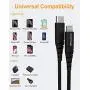 AWANTA USB C to Lightning Cable Nylon Braided (6ft) iPhone 11 Charger Apple MFi Certified Compatible with iPhone SE/11/11 Pro/11 Pro Max/X/XS/XS Max/XR/iPad Pro,AirPods Pro,Power Delivery Fast Charge