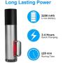 REEXBON Car Vacuum Cleaner Cordless, Handheld Vacuum Portable Rechargeable 6000PA Super Suction Vacuum Cleaner with LED Torchlight and sidelight, 2000mAh Handheld Vacuum for Car/Home/Office