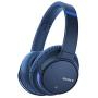 Sony Noise Cancelling Headphones WHCH700N: Wireless Bluetooth Over the Ear Headset with Mic for phone-call and Alexa voice control - Blue
