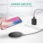 Nekteck Wireless Charger Fast Wireless Charging Pad for Samsung Galaxy S9/ S9+/ S8 /S8 Plus /S7 /S6 S7 Edge/Note 8 5, Standard Charger for iPhone X/Xs Max/ 8/ 8Plus 2 Pack (Adapter NOT Included) Nekteck Wireless Charger Fast Wireless Charging Pad for Samsung Galaxy S9/ S9+/ S8 /S8 Plus /S7 /S6 S7 Edge/Note 8 5, Standard Charger for iPhone X/Xs Max/ 8/ 8Plus 2 Pack (Adapter NOT Included)