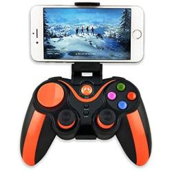 GEN Game New S5 Plus Wireless 4.0 Gamepad Trigger Pubg Controller Mobile Joystick Compatible Phone8/XR/XS iOS Compatible Android Mobile Phone Tablet PC (Play Straight)