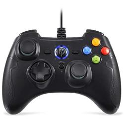 LOLOP Wired Game Controller Dual Vibration PC/TV/PS3/Android Mobile Phone Universal