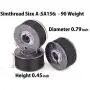 Simthread 25pcs 90 Weight Black Prewound Bobbin Thread Size A Class 15 (SA156) with Clear Storage Plastic Case Box 60S/2 for Brother Embroidery Thread Sewing Thread Machine DIY Simthread 25pcs 90 Weight Black Prewound Bobbin Thread Size A Class 15 (SA156) with Clear Storage Plastic Case Box 60S/2 for Brother Embroidery Thread Sewing Thread Machine DIY