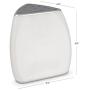 iHome Zenergy Bedside Sleep Therapy Machine Sleep Better, Easier & Longer, Zen Light & Sound Therapy Machine, Anti-Anxiety Stress Relief, Soft Lighting, Bluetooth Audio, White Noise Machine