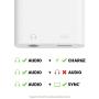 Belkin F8J212btWHT 3.5mm Audio + Charge Rockstar (iPhone Aux Adapter, iPhone Charging Adapter for iPhone 11, 11 Pro, 11 Pro Max, XS, XS Max, XR, 8, 8 Plus and More)
