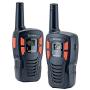 Cobra CXT195 16-Mile microTALK 2-Way Walkie Talkies 2 Pack, Black
