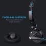 Bluetooth Headphones with Microphone LUXMO Wireless Bluetooth Headset [Noise Cancelling & Listen to Music] with Mic Car Phone Headset for iPhone Android Cellphone Office Call Center Skype Truck Driver