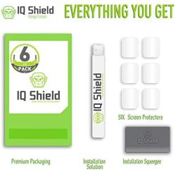 IQ Shield Screen Protector Compatible with Apple Watch Series 4 (44mm)(6-Pack)(Easy Install) Anti-Bubble Clear Film