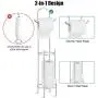 Tangkula Toilet Paper Holder Stand, Chrome Finish and Iron Framework, No Assembly Required, Free Standing Toilet Paper Roll Holder with Dispenser for Bathroom Storage (Silver) Tangkula Toilet Paper Holder Stand, Chrome Finish and Iron Framework, No Assembly Required, Free Standing Toilet Paper Roll Holder with Dispenser for Bathroom Storage (Silver)