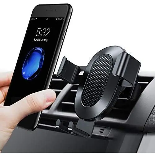 TORRAS Cell Phone Holder for Car, Auto-Clamping Air Vent Car Mount Holder Cradle Compatible for iPhone 11 Pro Max/Xs Max/XR/X / 8 Plus, Samsung Galaxy S20+ / S20 Ultra / S10+ / S9+ and More