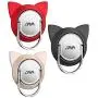 Fwaytech Gold Cat Cell Phone Ring Stand Holder for Hand and Desk,Red Finger Ring Grip KickStand,Cat Phone Ring Black,Compatible with phone 11 pro xs max xr X 8 and Other Smartphones (3 PACK)