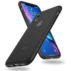 humixx Shockproof Series iPhone XR Case,[Military Grade Drop Tested] [Upgrading Materials] Translucent Matte Case with Soft Edges, Shockproof Protective Case Designed for Apple iPhone XR