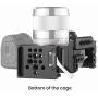 SMALLRIG Quick Release Half Cage for Sony A7R III/A7 III/A7 II/A7R II/A7S II, QR Plate for Manfrotto 501PL System - 2098