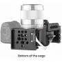 SMALLRIG Quick Release Half Cage for Sony A7R III/A7 III/A7 II/A7R II/A7S II, QR Plate for Manfrotto 501PL System - 2098 SMALLRIG Quick Release Half Cage for Sony A7R III/A7 III/A7 II/A7R II/A7S II, QR Plate for Manfrotto 501PL System - 2098