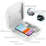 Blueendless 4 in 1 Wireless Charging Box Compatible with iPhone 11/11 Pro Max/XR/XS Max/XS/X,Iwatch 5 4 3 2 1 and Airpods(Include QC3.0 Adapter)