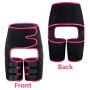 JISON21 3-in-1 High Waist Trainer Thigh Trimmer Body Belts Hip Enhancer Shapewear Thigh Trimmers for Women, Men