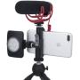 Glif - Quick Release Tripod Mount for Smartphones (Apple iPhone, Samsung Galaxy, Google Pixel, etc). Universal, fits All Devices, Portrait or Landscape.