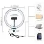 10.2 Inches Ring Light -Dimmable LED Ring Light Kit Photography Light Selfie Fill Light with Mobile Phone Holder for Vlog, Makeup, YouTube, Camera, Photo, Video 10.2 Inches Ring Light -Dimmable LED Ring Light Kit Photography Light Selfie Fill Light with Mobile Phone Holder for Vlog, Makeup, YouTube, Camera, Photo, Video