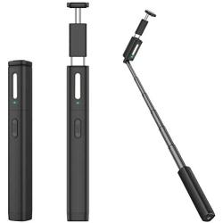 Selfie Stick Bluetooth, DASEN Extendable Wireless Selfie Stick with Fill Light Compact Aluminum Monopod for iPhone 8 Plus/Xs Max/XR/7/6,Galaxy Note 9/S10 Plus/S9,Huawei,LG,More iOS Android Cell Phone