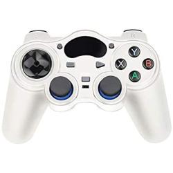 Controller Gamepad Android Wireless Joystick Gamepad with OTG Converter Ps3/smartphone Tablet Smart Tv Box,White