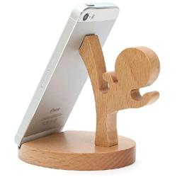 MMOO Wooden Karate Kid Cell Phone Holder