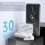 Wireless Earbuds Bluetooth 5.0 Wireless Headphones GPED M12 Mini Headset with Mic IPX7 Waterproof Auto Pairing 30H Playtime HD Deep Bass in-Ear Headset with Charging Case