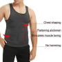 TOPTIE Men Slimming Body Shaper Compression Shirt Shapewear Sculpting Vest Muscle Tank