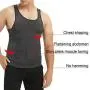 TOPTIE Men Slimming Body Shaper Compression Shirt Shapewear Sculpting Vest Muscle Tank