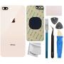 Vimour Back Glass Replacement for iPhone 8 Plus 5.5 Inches All Carriers with Pre-Installed Camera Lens, Bracket, Adhesive and Repair Tool Kits (Rose Gold)