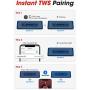 Mpow R6 Bluetooth Speaker TWS, Portable Bluetooth Speaker Waterproof IPX7, Mini Bluetooth Speaker Stereo Sound with Bass+, 30H Playtime Portable Wireless Speaker, for Home, Party, Outdoor