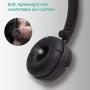 Bluetooth Headphones,YAMAY M20 Wireless Headphones with Microphone Hands Free Noise Cancelling Wireless Bluetooth Headset for Cell Phones (Lightweight Foldable On Ear Design Multi-point Connect)
