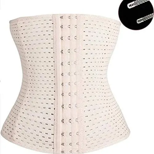 CHUSHENG Plastic Waist 13-Breasted Ladies Abdomen Belt Pregnant Women Postpartum Corset Belt Body Shaping Body Belt,Flesh,XXL CHUSHENG Plastic Waist 13-Breasted Ladies Abdomen Belt Pregnant Women Postpartum Corset Belt Body Shaping Body Belt,Flesh,XXL