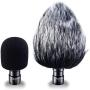 SAIREN Vlog Video On Camera Microphone Cardioid Directional Plug and Use Broadcast Mic High Sensitivity for Canon Nikon Panasonic Fuji Sony A7 III etc DSLR/Camera for iPhone 11 Pro Max Smartphone
