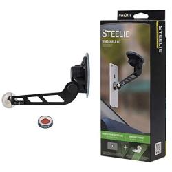 Nite Ize Original Steelie Windshield Mount Kit - Magnetic Car Windshield Mount for Smartphones