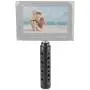CAMVATE Aluminum Alloy Camera Handle Grip (Black) DSLR Stabilizer Light Mount 1/4" Male Threaded Have a 1/4-20 Thread Hole on The Bottom CAMVATE Aluminum Alloy Camera Handle Grip (Black) DSLR Stabilizer Light Mount 1/4" Male Threaded Have a 1/4-20 Thread Hole on The Bottom
