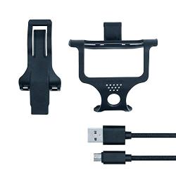 Mcbazel Tuact Anti-Loose Game Controller Cable and Mounting Holder Kit for PS4 Daulshock 4 Controllers