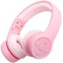 Picun Kids Bluetooth Headphones Safe Volume Limited 85dB 15 Hours Play Time Foldable Stereo Sound Headsets with Mic Wireless Headphones for Girls Children Computer Cell Phones Tablet School Game(Pink)